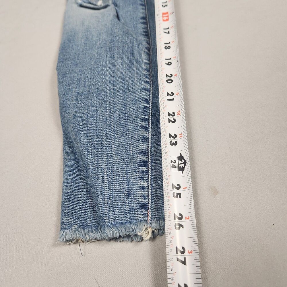 Lucky Brand Mid Rise Super Skinny Jeans Distressed Light Wash 6/28 - Picture 11 of 13